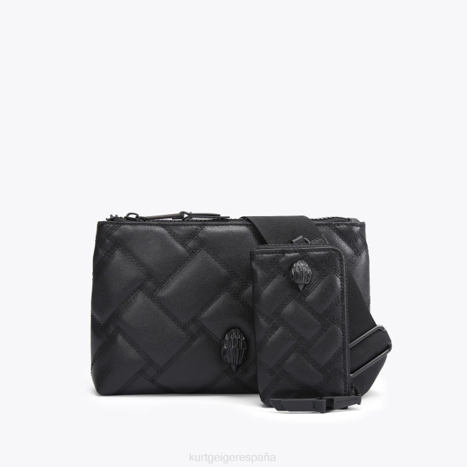 Kurt Geiger mujer bandolera londres kensington 2LPR103 | bolsas negro
